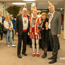 Närrisches Gipfeltreffen 2025 im Siegburger Kreishaus